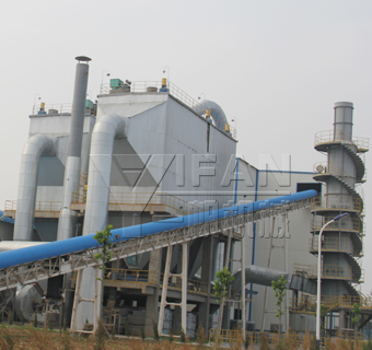 烘干錘式破碎機(jī)工作現(xiàn)場